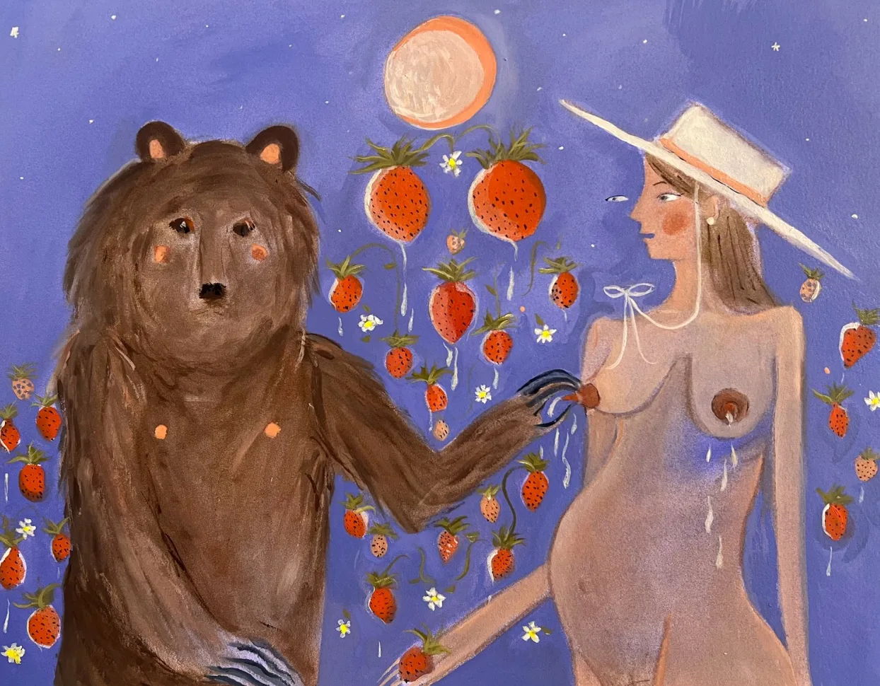 Strawberry Milk Moon