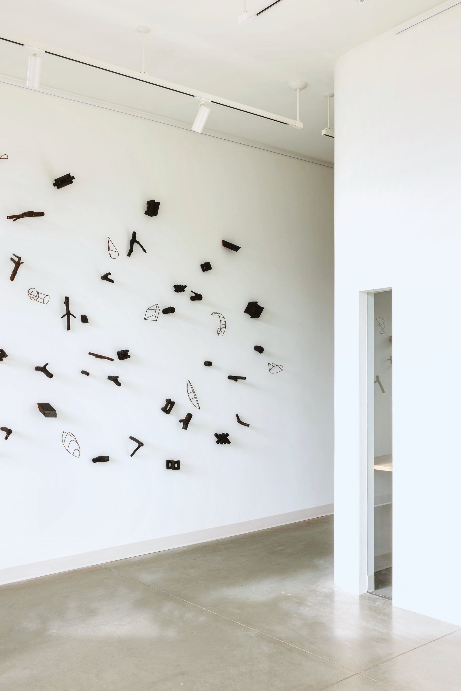 Installation view of Parts of the Whole at Echo Arts, Bozeman