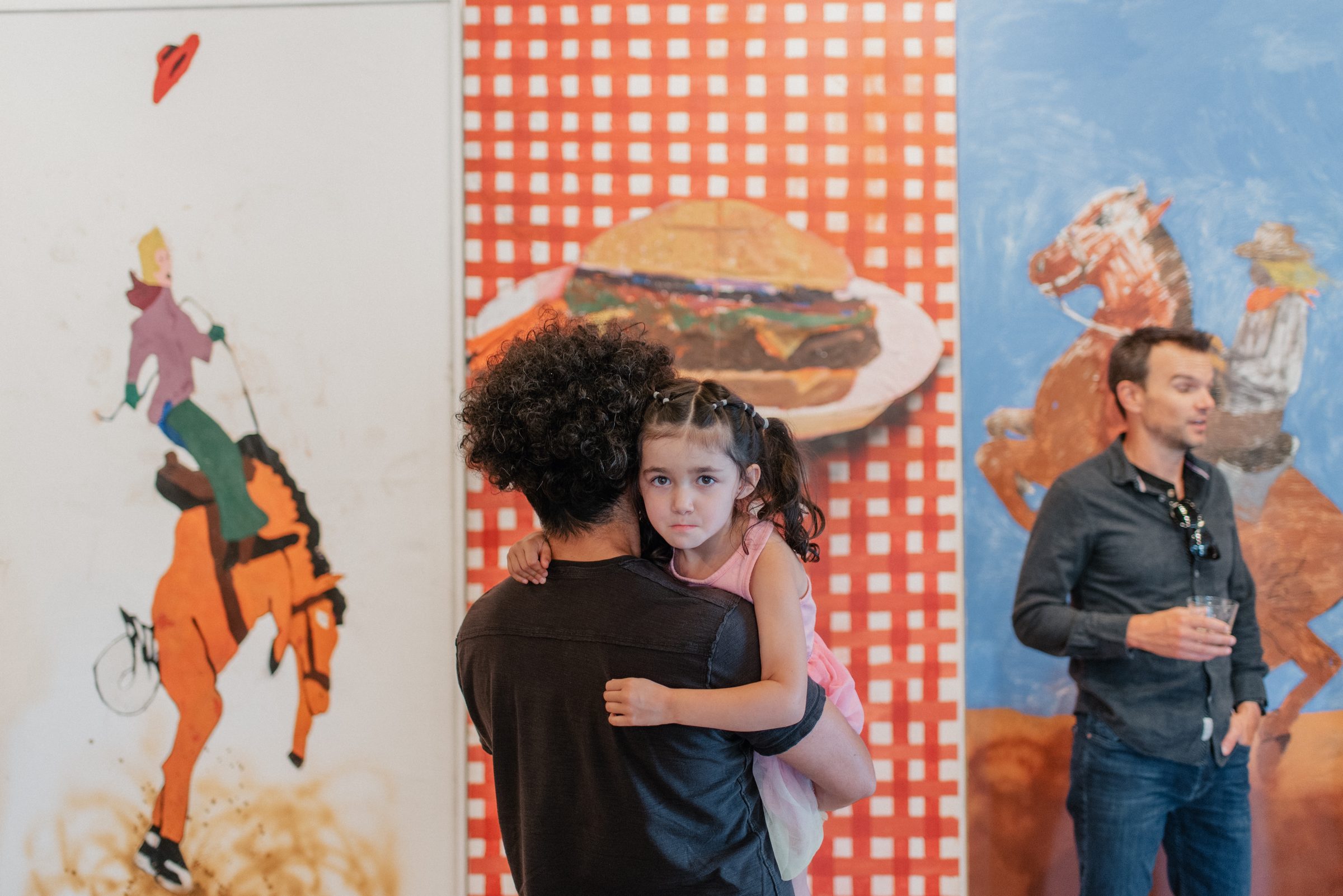 Installation view of Deep Thoughts and Cool Memories at Echo Arts, Bozeman